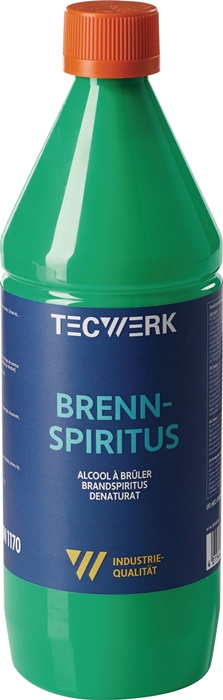 Brennspiritus 1l Flasche TECWERK