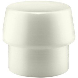 Schonhammerkopf SIMPLEX Kopf-Ø 50mm Nyl.weiß hart HALDER