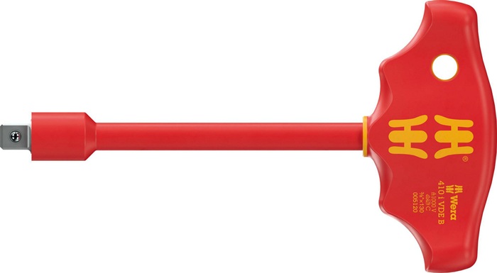 Adapterschraubendreher 410 iVDE B f.3/8Zoll Steckschlüsseleinsätze Innenvierkant
