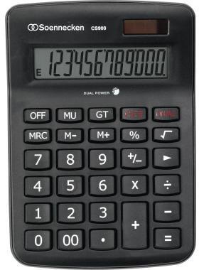 Soennecken Tischrechner CS900 8662 schwarz