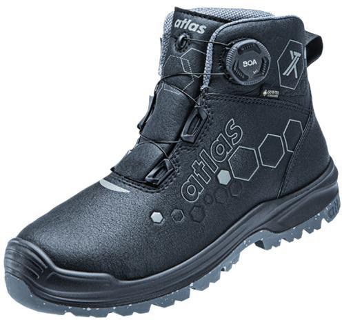 Sicherheitsstiefel XT 550 BOA GTX Gr.49 W.10 sw/grau S3 SRC ATLAS