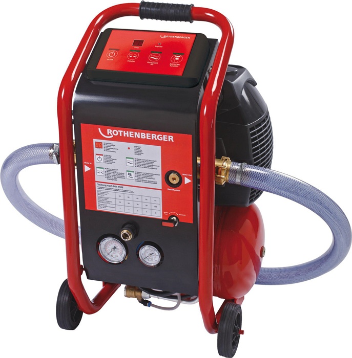 Spülkompressor ROPLUS D max.Betriebsdruck 8bar Netzspannung 230 V ROTHENBERGER