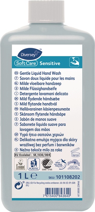Handwaschlotion Care Soft Sensitiv 1l DIVERSEY