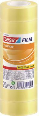tesa Klebefilm 57207-00001 19mmx33m 8 St./Pack.