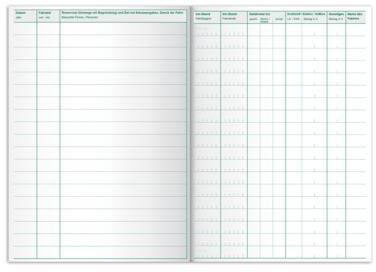 RNK Fahrtenbuch 3120 für PKW DIN A5 32Blatt