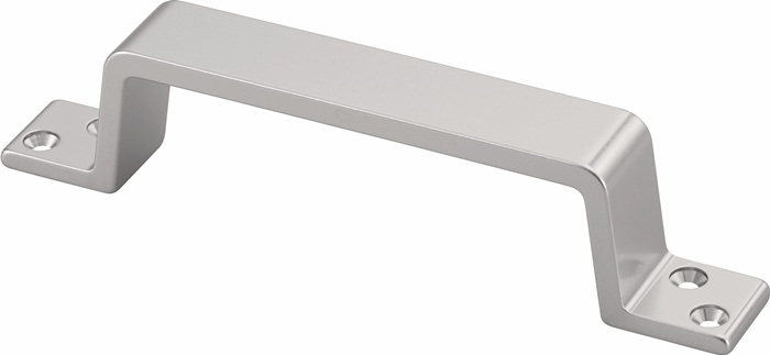 Handgriff 420 A.34mm L.150mm B.21mm Alu.silberf.elox.Löcher 4 HERMETA