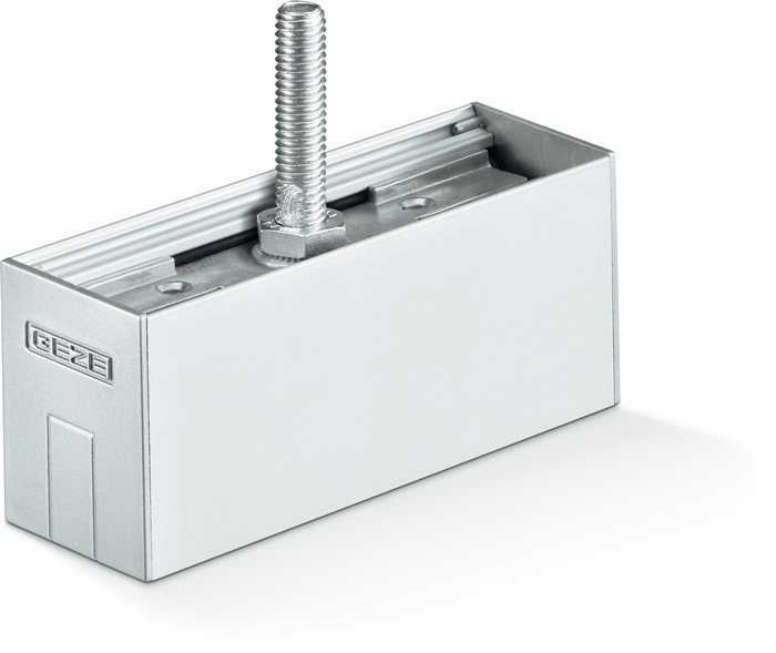Glasklemmplatte Rollan EV1 b.80kg GEZE