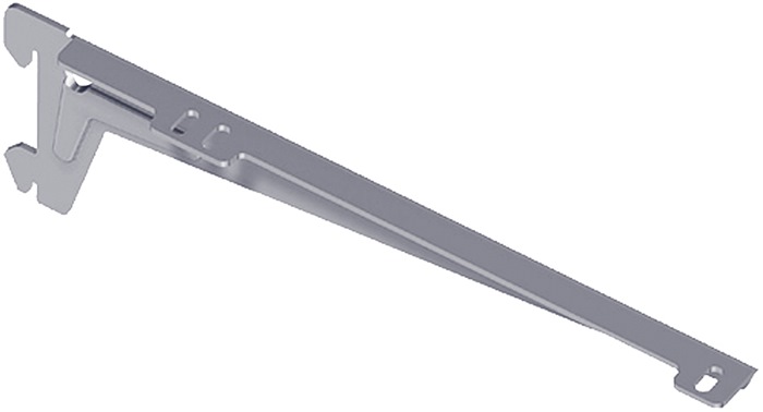 Winkelträger 10300 L.380mm p.Träger 55kg STA weißalu.