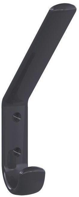 Garderobenhaken 477.90.070 einfach A.108mm PA 92 grau H.163mm HEWI