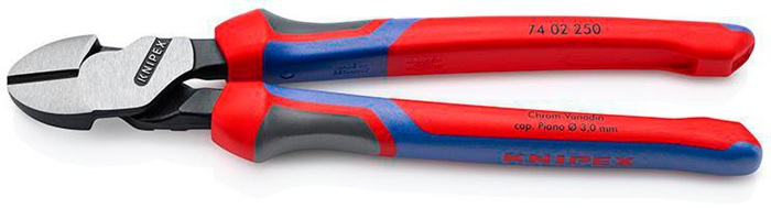 Kraftseitenschneider L.250mm pol.Form 0 Comfort-Griff KNIPEX