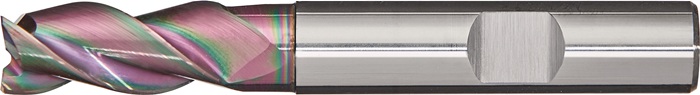 Schaftfräser DIN 6527L Typ W D.2mm VHM spezial 45Grad HB Z.2 lang TECWERK