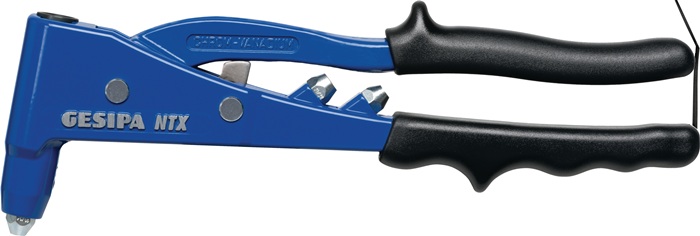 Handblindnietsetzgerät NTX L.260mm Arbeitsber.2,4-5mm o.Öffnungsf.GESIPA
