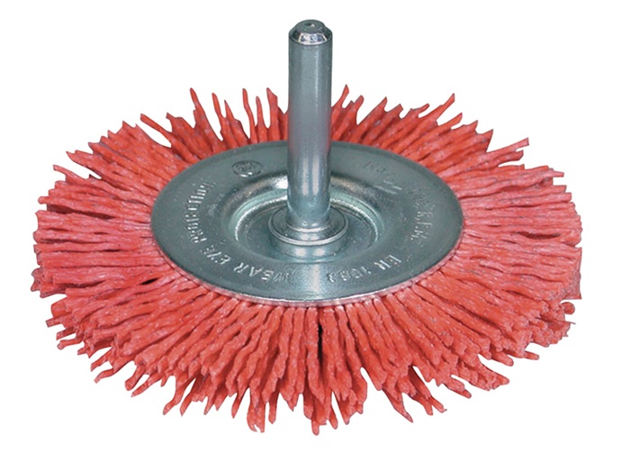 Rundbürste D.100mm Nyl.K.80 10mm 4500min-¹ TECWERK