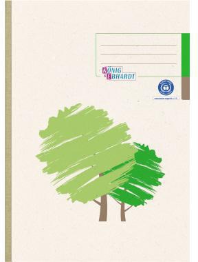 König & Ebhardt Kladde 861429201 DIN A4 kariert 96Blatt weiß