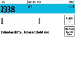 Zylinderstift ISO 2338 2,5 m6x 16 A 1 500 Stück