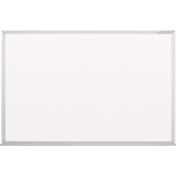 Schreibtafel B600xH450mm Stahlbl.weiß magn.m.Aluminiumrahmen MAGNETOPLAN