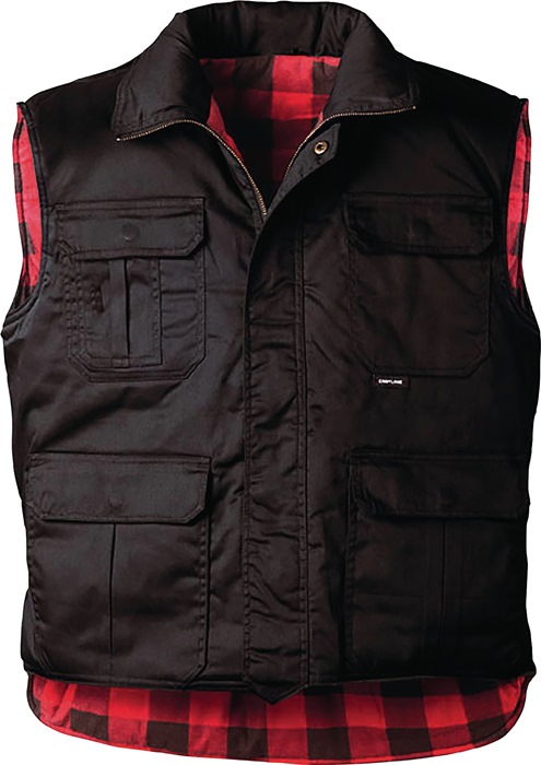 Truckerweste Handeloh Gr.XL schwarz CRAFTLAND
