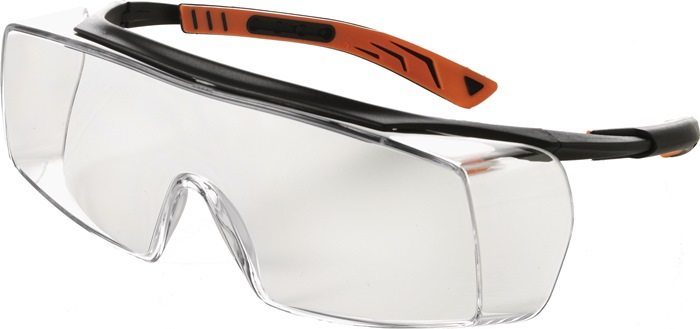 Schutzbrille 5X7010000 EN 166,EN 170 FT K Bügel schwarz,Scheibe klar PC UNIVET