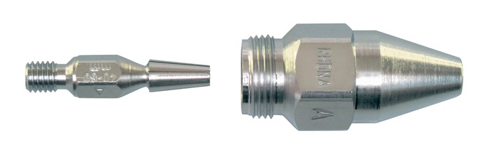 Heizdüse Schneidb.100-300mm verchr.GCE
