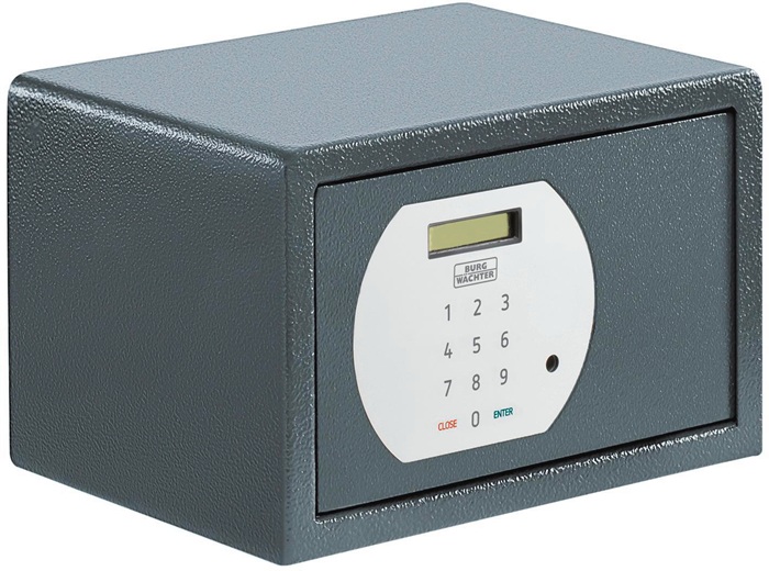 Laptoptresor Pure-Safe PS 110 E KA 3 H180xB280xT200mm 6,7l anth.