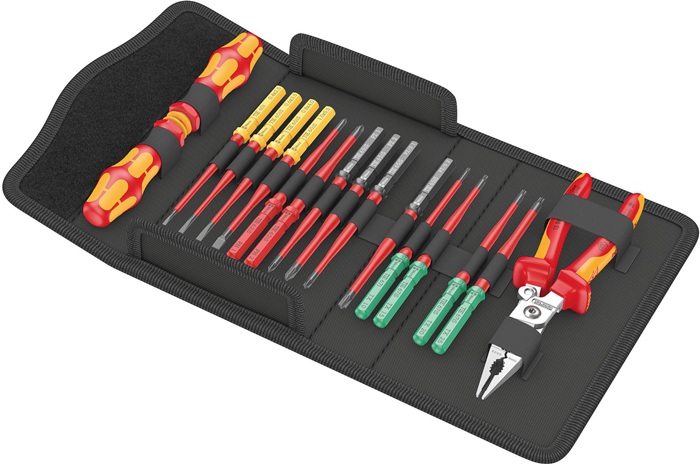 Schraubendrehersatz 17-tlg.ext.slim 1 Tool Finder WERA