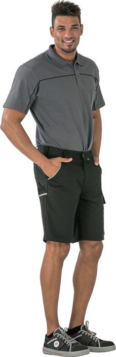 Shorts Canvas 320 Gr.L schwarz/schwarz PLANAM