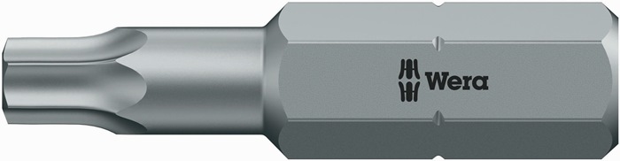 Bit 867/2 Z DIN3126-D8/ISO1173 Torx TX25 D.5,8mm L.35mm CV-Molybdän zähhart Wera