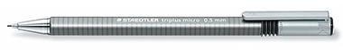 STAEDTLER Druckbleistift triplus micro 774 25 0,5mm B +Radierer grau