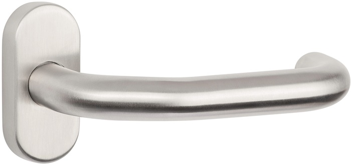 Profiltürdrückerlochteil NW-500-1 VA 60 U-Form 8mm gekr.TECWERK