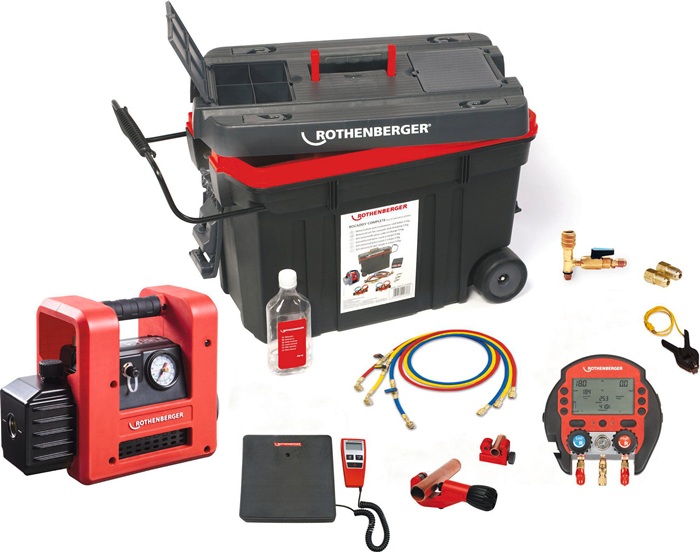 Kälte/Klima-Komplettset ROCADDY 120 R32 DIGITAL b.1 3/8 Zoll 6-35mm