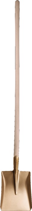 Randschaufel 240x290mm Aluminium-Mehrstoff-Bronze funkenfrei ENDRES TOOLS