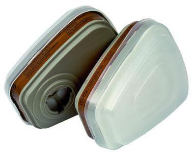 3M Atemfilter 6002CR2018 für Halbmaske 2 St./Pack.