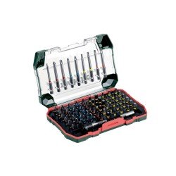 Bitsatz 71tlg. Bit-L.25mm m.Bithalter65mm S2-Stahl Farbcodierung Bithalter