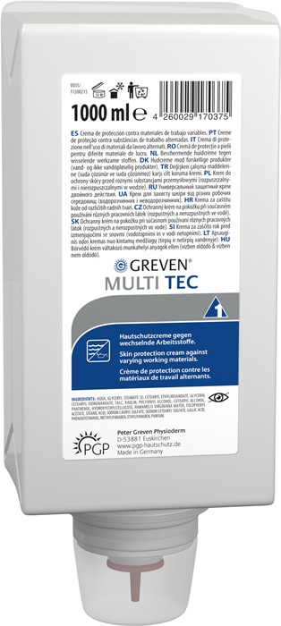 Hautschutzlotion GREVEN® MULTI TEC 1l O/W-Emulsion Variofl.GREVEN