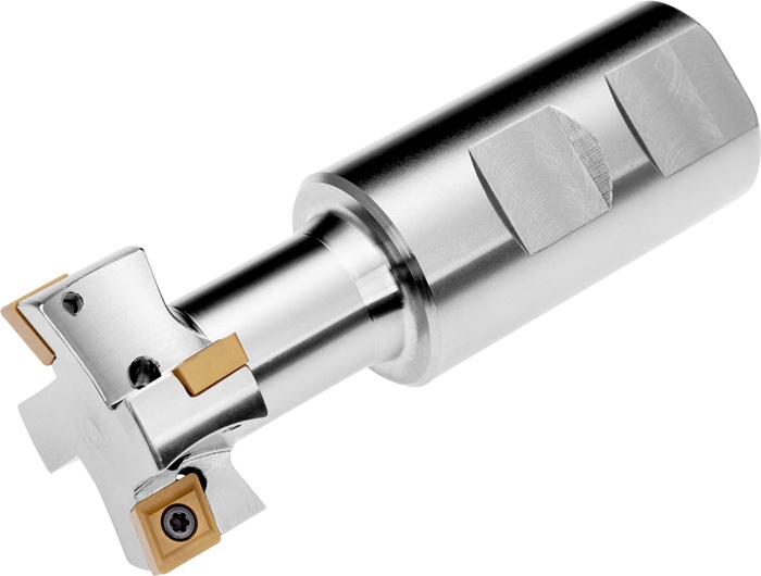 T-Nutenfräser ISO 25F1R030B25-SCC06-C D.25mm m. Wendeplatte Schneid-D.25mm