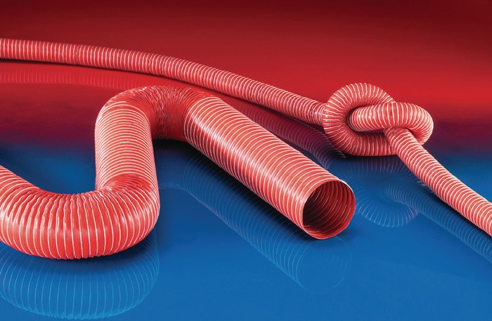 Absaug- u.Gebläseschlauch SIL 391 ONE ID 25mm AD 29,00mm 2mm L.4m Rl.