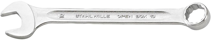 Ringmaulschlüssel OPEN BOX 13 SW 16mm L.180mm Form A CR-A-STA STAHLWILLE