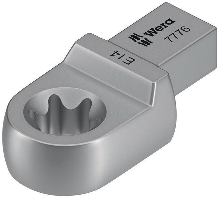 Einsteckschlüssel 7776 SW TX 14 9x12mm CV-Stahl WERA