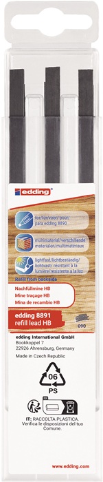 Ersatzmine edding 8891 6x Nachfüllmine HB /Set EDDING
