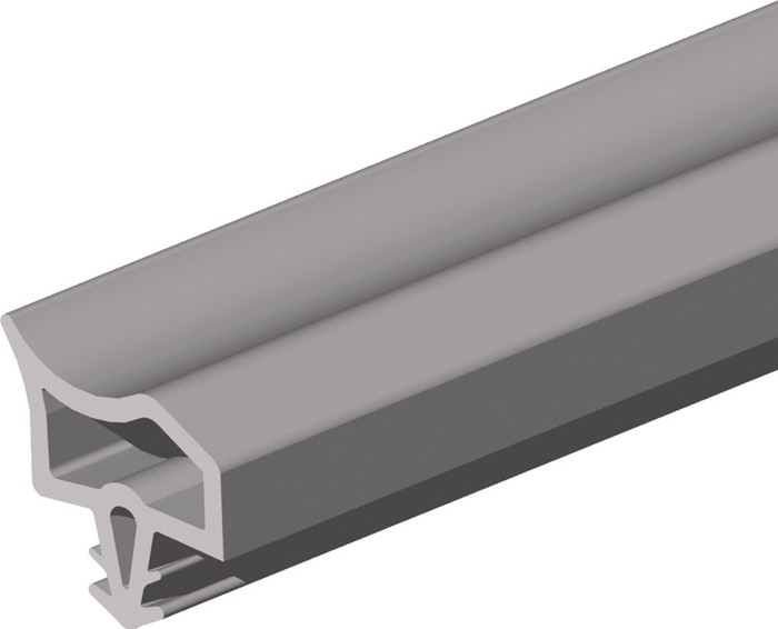 Türanschlagdg.L.5m z.Einfräsen PVC blk braun ELLEN