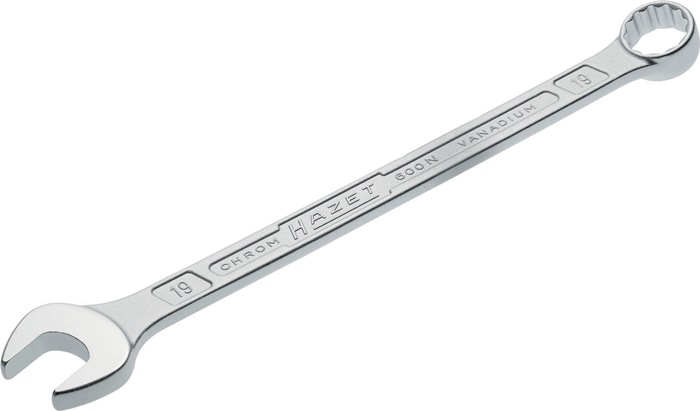 Ringmaulschlüssel 600N SW 19mm L.268,5mm Form A Spezialstahl HAZET