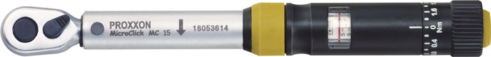 Drehmomentschlüssel MC 15 1/4 Zoll 3 – 15 PROXXON