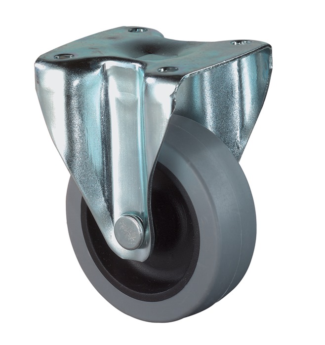Bockrolle 50mm 35kg Gum.47x47mm Ku.BS ROLLEN