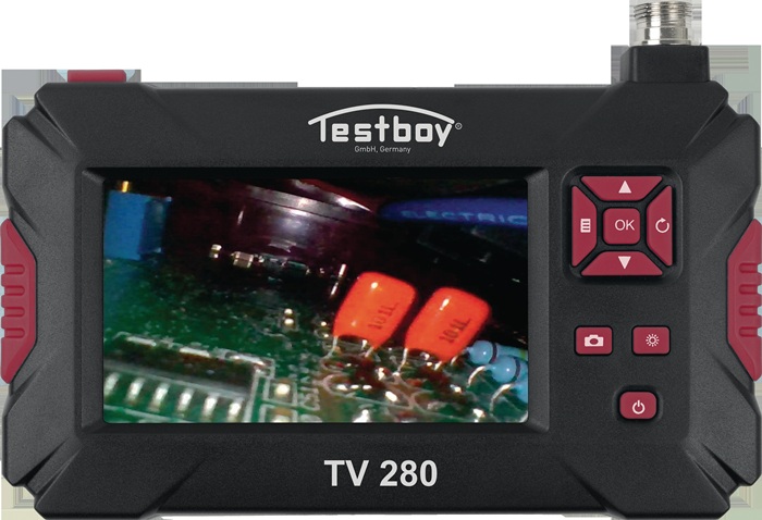 Akku-Inspektionskamera TV 280 4,3 Zoll 6mm Kabel-L.2m TESTBOY