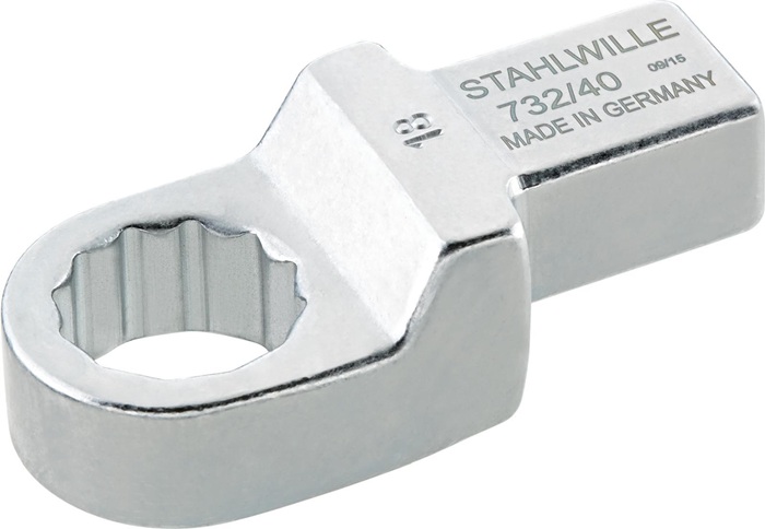 Ringeinsteckwerkzeug 732/40 16 SW 16mm 14x18mm CR-A-STA STAHLWILLE