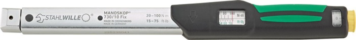 Drehmomentschlüssel 730/II65 Fix 130-650 Nm 22x28mm STAHLWILLE