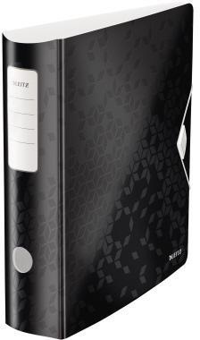 Leitz Ordner Active WOW 11060095 DIN A4 82mm Polypropylen schwarz
