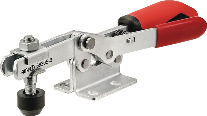 Waagrechtspanner Nr.6830S Gr.4 waagrechter Fuß Sicherheitsverriegelung AMF