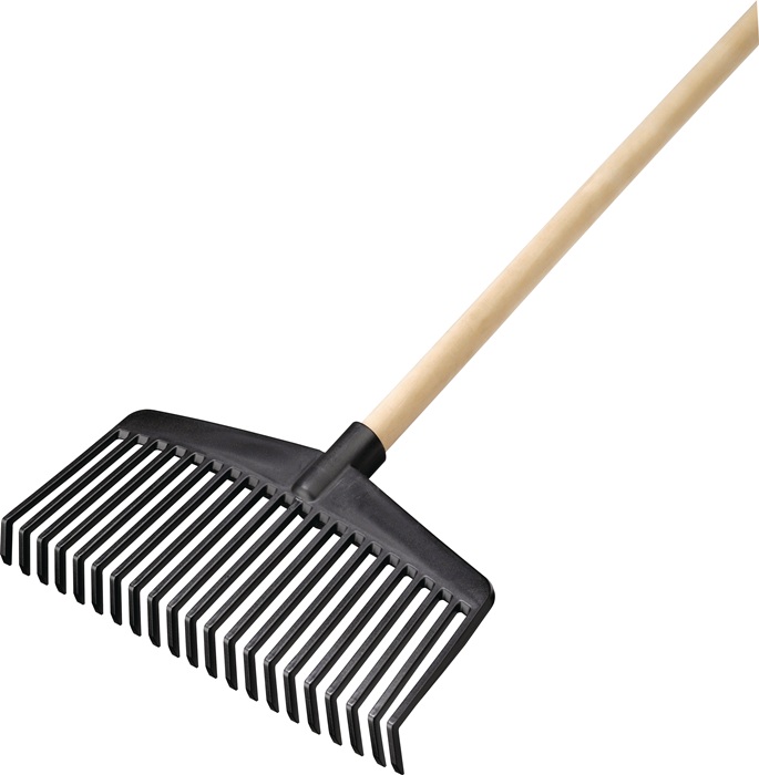Gartenbesen B.440mm Anz.Zinken 21 PA FLORA