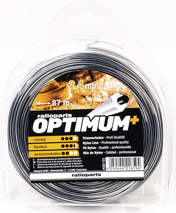 Nylonfaden Optimum Fadenstärke 2,4mm Fadenlänge 87m RATIOPARTS